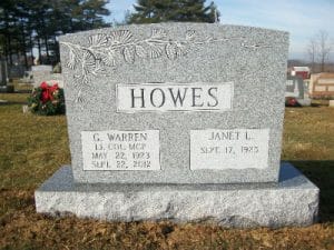 Granite Sandblast Lettering & Cleaning for Memorials in Maryland