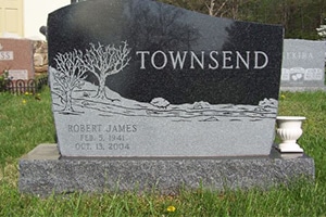 Quality Traditional Memorials- Marble & Granite Lettering by Merkle Monuments in Maryland