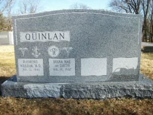 Granite Memorials- Sandblast Lettering in Maryland