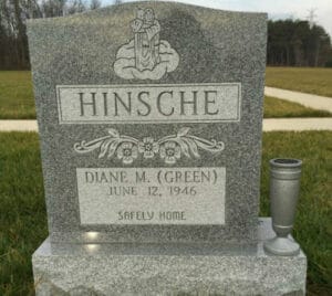 Traditional Granite & Marble Headstones and Lettering Done by Merkle Monuments in Maryland