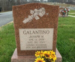 Traditional Granite & Marble Headstones and Lettering Done by Merkle Monuments in Maryland