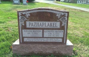 Traditional Granite & Marble Headstones and Lettering Done by Merkle Monuments in Maryland