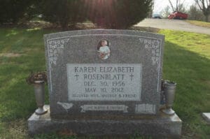 Traditional Granite & Marble Headstones and Lettering Done by Merkle Monuments in Maryland