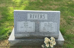 Slant Granite Memorials for Veterans & Family- Maryland