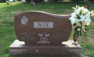 Traditional Granite & Marble Headstones and Lettering Done by Merkle Monuments in Maryland