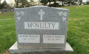 Traditional Granite & Marble Headstones and Lettering Done by Merkle Monuments in Maryland