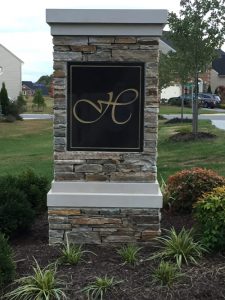 Community Entrance Signs in Maryland