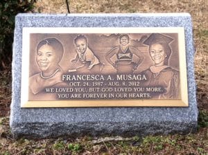 Bronze Memorials and Headstones in Maryland