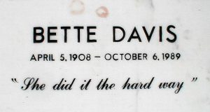 Bette Davis epitaph
