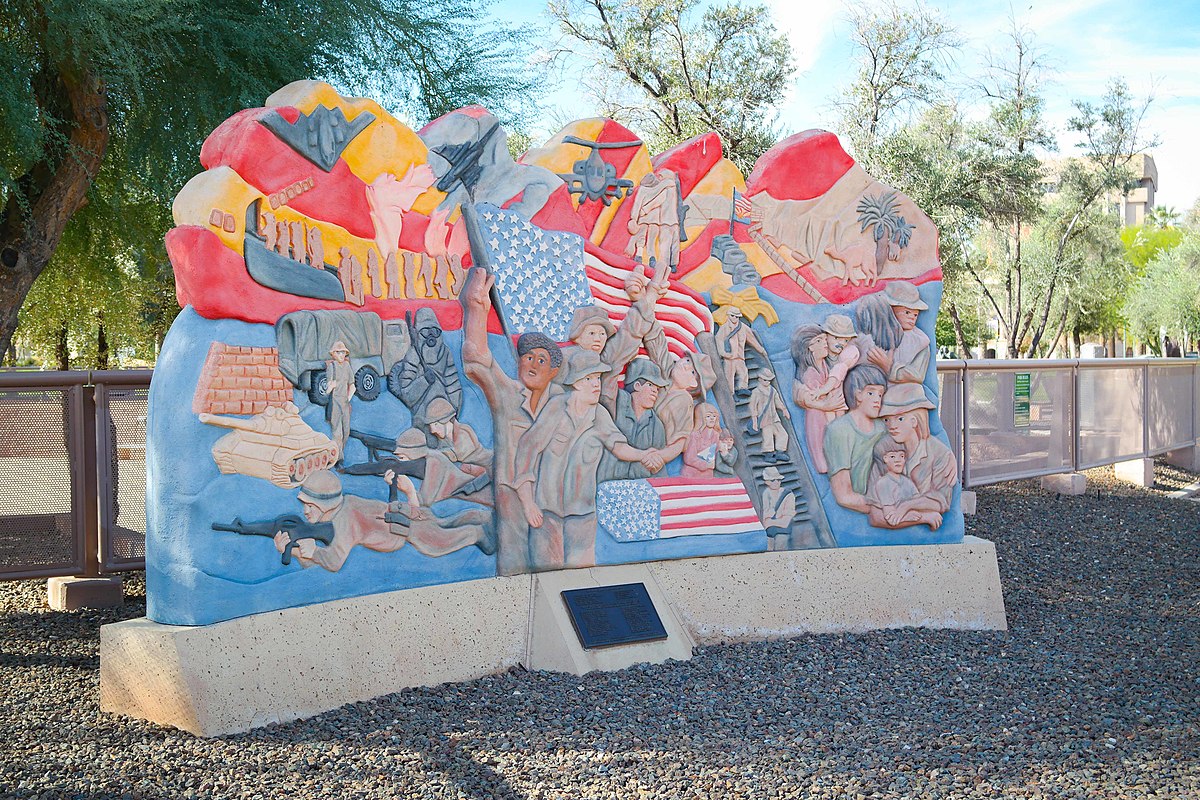 Gulf War - Desert Storm Memorial, Phoenix, AZ