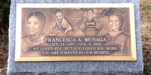 Bronze Headstone Plaque