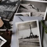 choosing a photo for a headstone