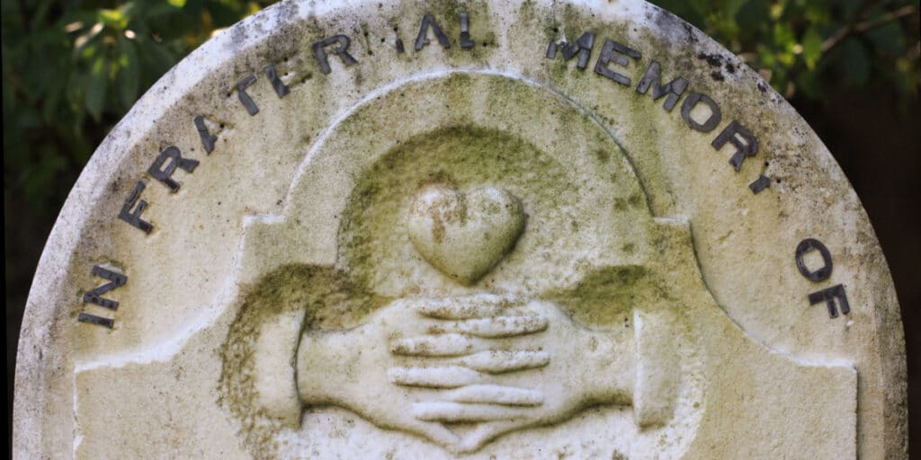 common headstone symbols